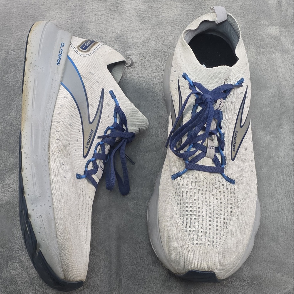 Size 13 - Brooks Glycerin StealthFit 20 Oyster Blue Depths